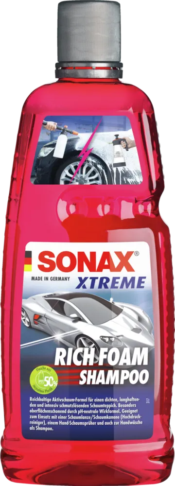SONAX Xtreme RichFoam Shampoo – 1L & 5L 