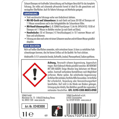 SONAX Xtreme RichFoam Shampoo – 1L & 5L 