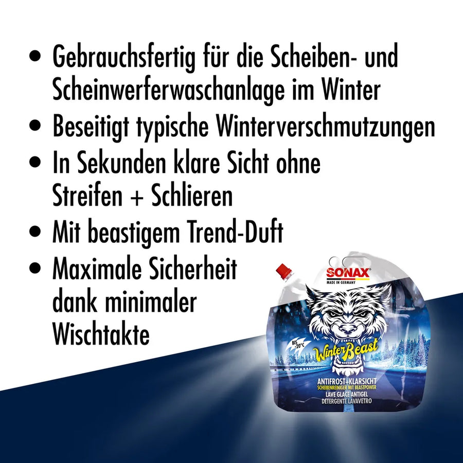Sonax WinterBeast Scheibenreiniger 3L