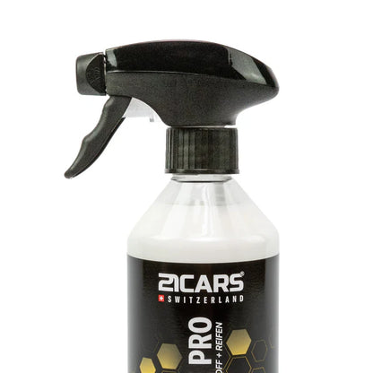 Kunststoff- und Reifenpflege PRO 500 ml | 21CARS®