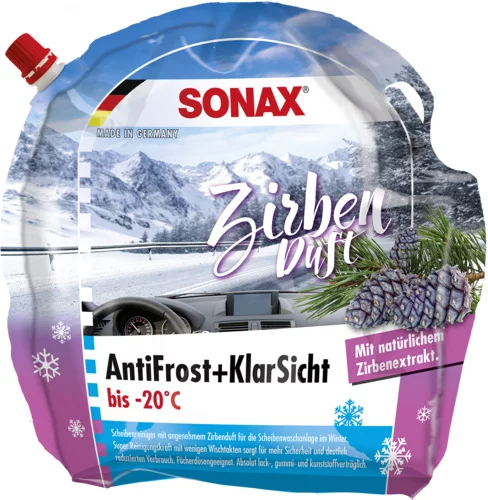 SONAX Antifrost&KlarSicht bis -20°C, 3 Liter Konzentrat Gebinde