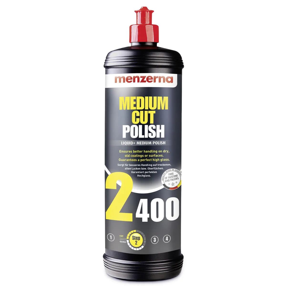 Auto Politur mittlere Kratzer entfernen Ergebnis