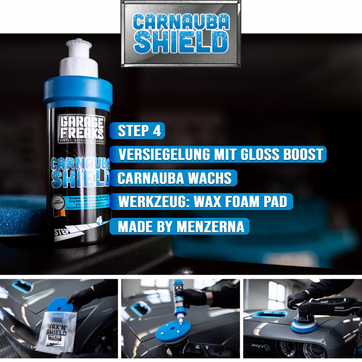 Carnauba Wachs Auto Versiegelung 250ml