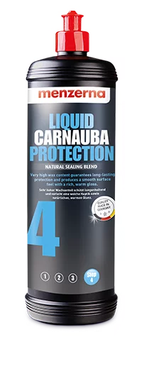 Carnauba Wachs Menzerna Anwendung Auto Lack Glanz
Menzerna Liquid Carnauba Protection Beading Effekt
Auto Wachs Lackschutz Glanz Ergebnis Fahrzeugpflege
Carnauba Wachs Detail Anwendung Hochglanz Finish