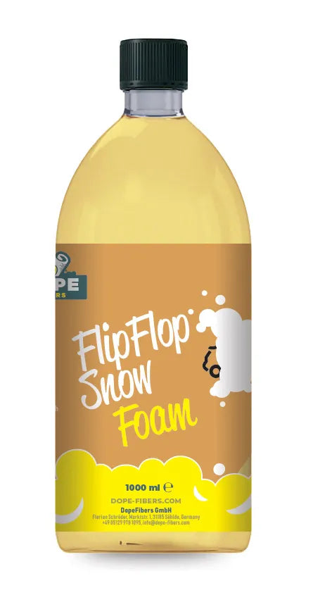 DopeFibers FlipFlop Snow Foam Aktivschaum für Auto Vorwäsche 1L und 5L