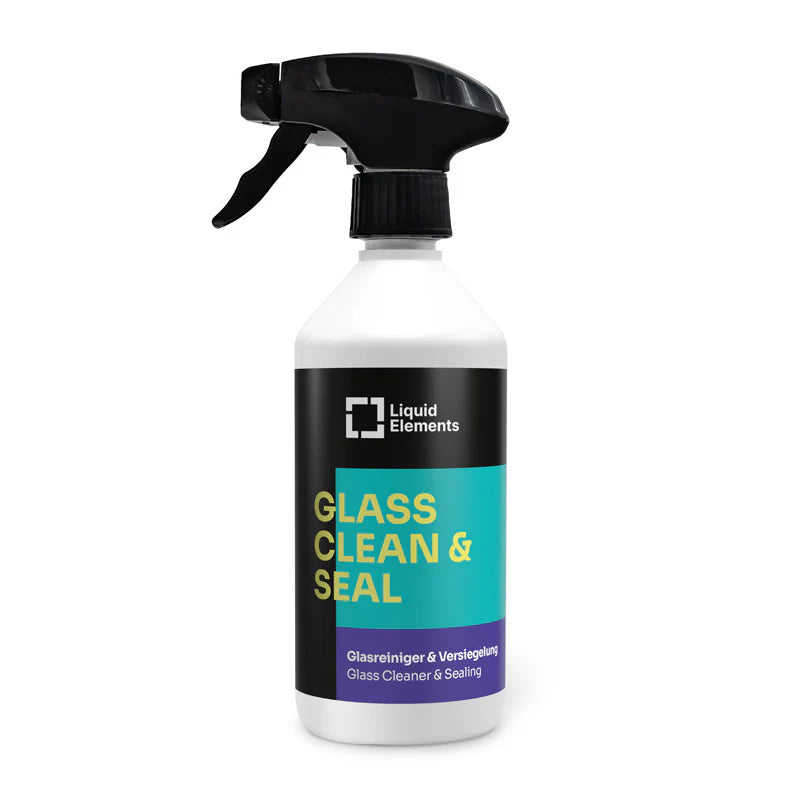 Glasreiniger Auto streifenfrei Glass Clean Seal Anwendung
Auto Scheiben Reinigung Versiegelung Effekt Wasser perlt ab
Glasreiniger Detail Frontscheibe klare Sicht Ergebnis
Auto Glaspflege Reinigung Spiegel Fenster streifenfrei