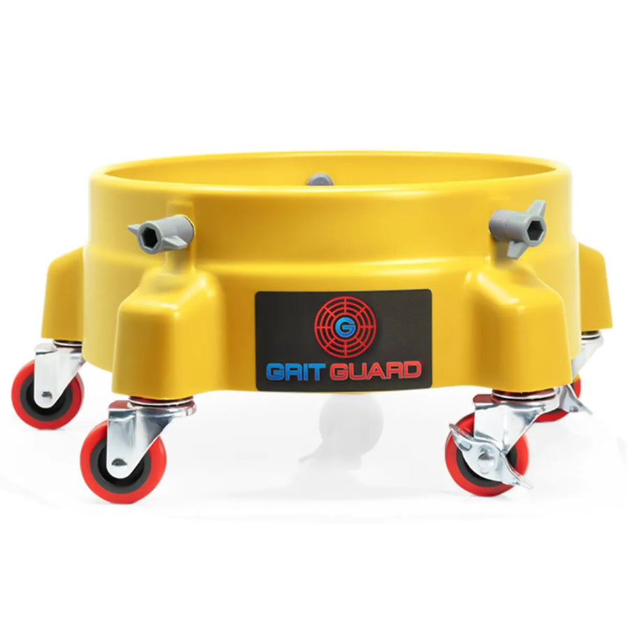 Grit Guard Bucket Dolly gelb für Wascheimer