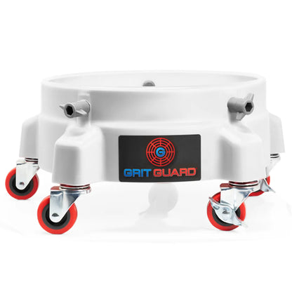Grit Guard Bucket Dolly weiss für Wascheimer
