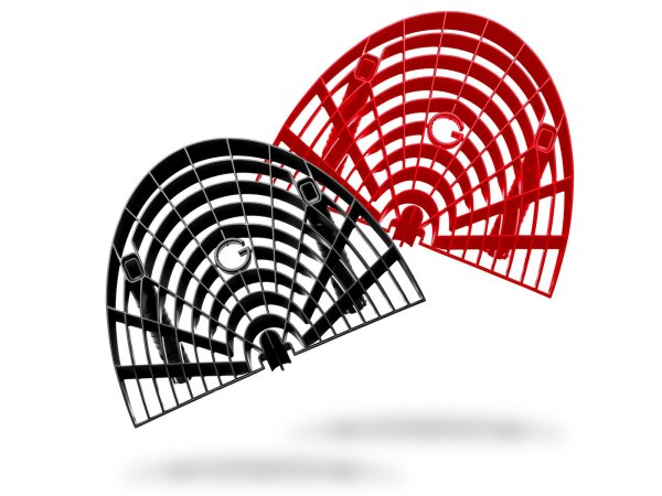 Grit Guard Washboard schwarz und rot Waschbrett Autowäsche kaufen