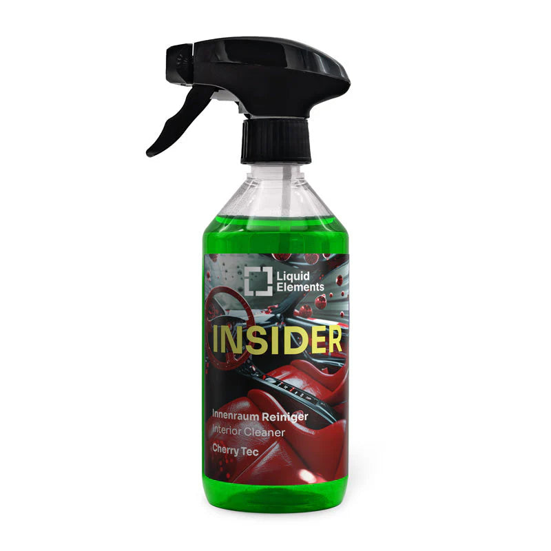Innenreiniger Auto Kunststoff Leder Reinigung Insider
Auto Innenraumreiniger Anwendung Armaturen Pflege
Detail Reinigung Innenraum Ergebnis sauber matt
Innenraum Pflege Auto Kunststoff Leder Stoff sauber
