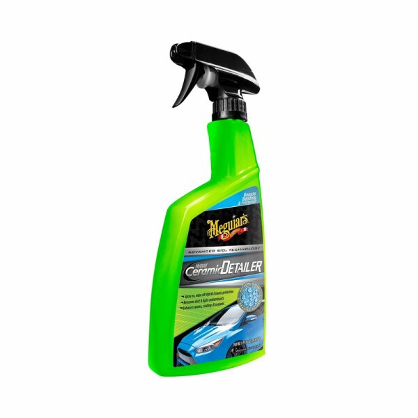Keramik Detailer Meguiars Anwendung Auto Lack
Hybrid Ceramic Detailer Glanz Spray Ergebnis
Auto Detailer SiO2 Schutz Wasser perlt ab
Fahrzeugpflege Detailer Ergebnis glänzend sauber