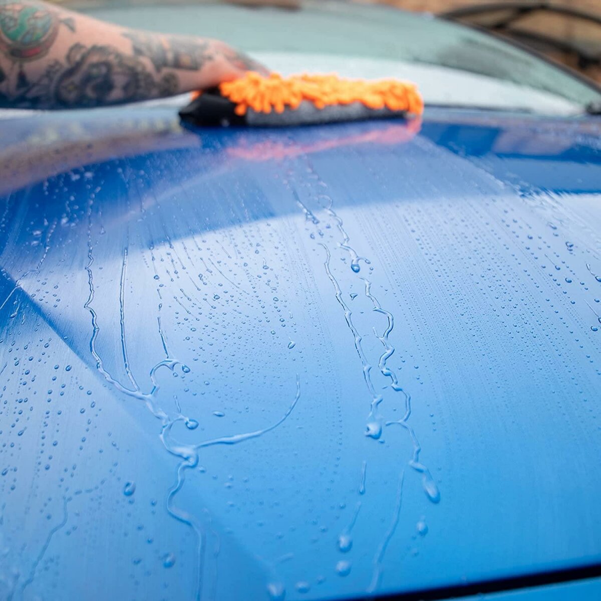 Keramik Shampoo Meguiars Wash Wax Anwendung Auto
Auto Wasch Shampoo Glanz Schutz Detail Reinigung
Hybrid Ceramic Wash Wax Lack Pflege Ergebnis
Fahrzeugwäsche Keramik Effekt Wasser perlt ab