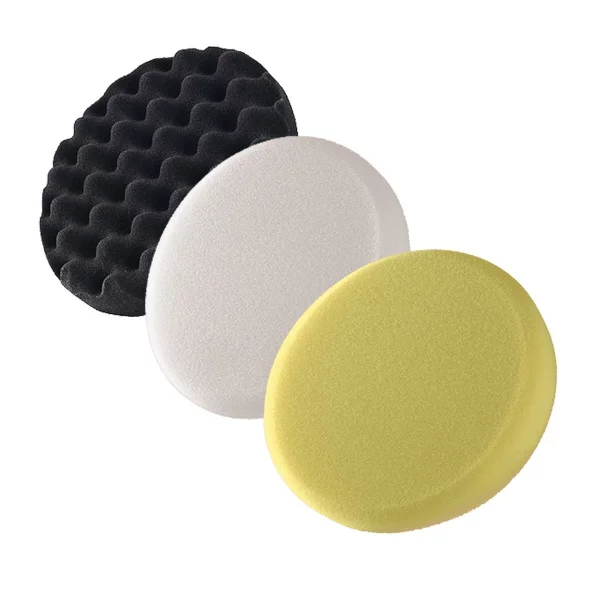 Kompaktes Polierpad 85mm für Spot Repair und kleine Flächen. Ideal für präzises Arbeiten beim Polieren.
