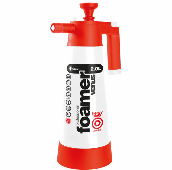 Kwazar Acid Foamer 2L Schaumsprüher Felgenreinigung
Kwazar Schaumsprüher Anwendung Felgenreiniger Auto
Kwazar Foamer Detail Schaumdüse Einstellung
Kwazar Foamer Ergebnis dicker Schaum Reinigung