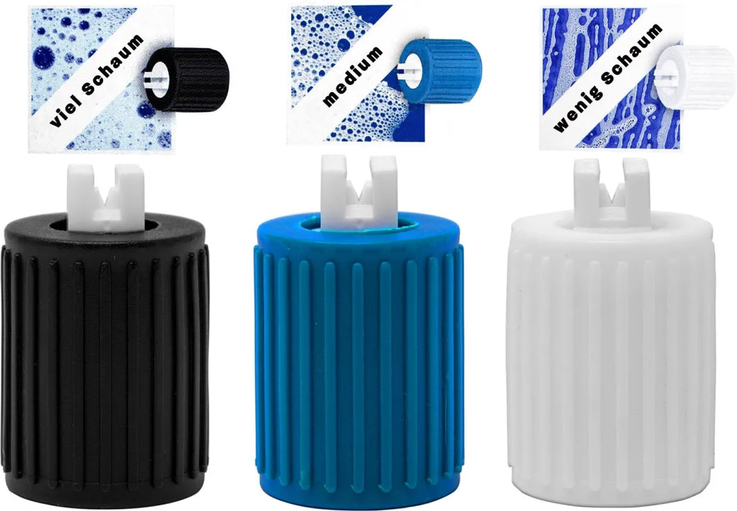 Kwazar Foamer 2L Schaumsprüher Auto Vorwäsche
Kwazar Snow Foam Anwendung Fahrzeug Reinigung
Kwazar Foamer Detail Schaumdüse Einstellung
Kwazar Schaumsprüher Ergebnis dicker Schaum Auto