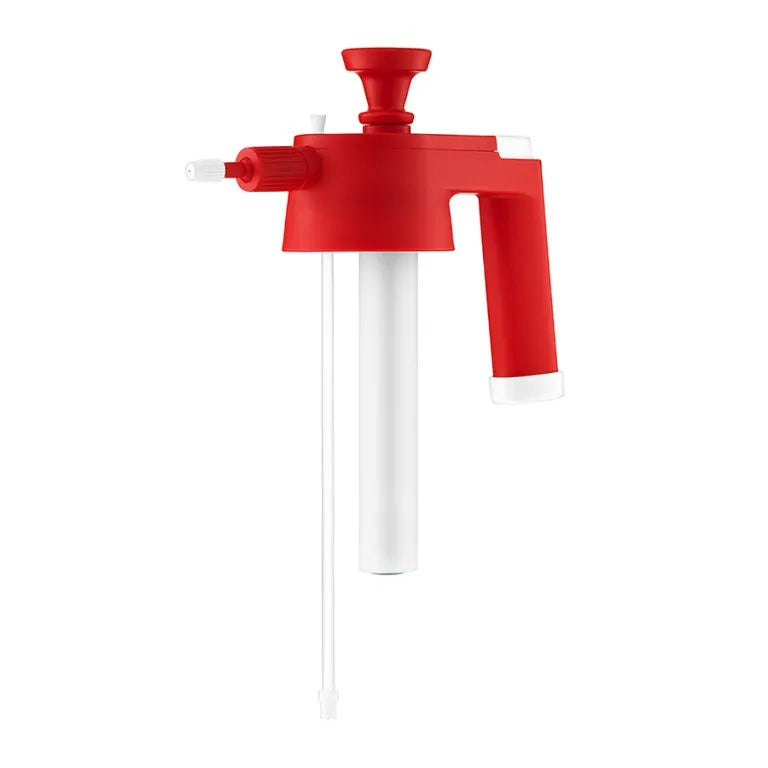 Kwazar Venus HD Acid Line Drucksprüher 1.5L Felgenreinigung
Kwazar Acid Sprayer Anwendung Felgenreiniger Auto
Kwazar Drucksprüher Detail säurebeständige Dichtungen
Kwazar Sprayer Ergebnis gleichmässige Verteilung Reiniger