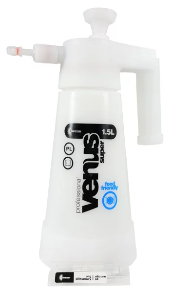 Kwazar lebensmittelechte Sprühflasche 1L 1.5L Food Sprayer
Kwazar Food Sprayer Anwendung Küche Gastronomie
Kwazar Sprühflasche Detail BPA frei Material
Kwazar Pumpsprüher Ergebnis gleichmässige Verteilung Flüssigkeit