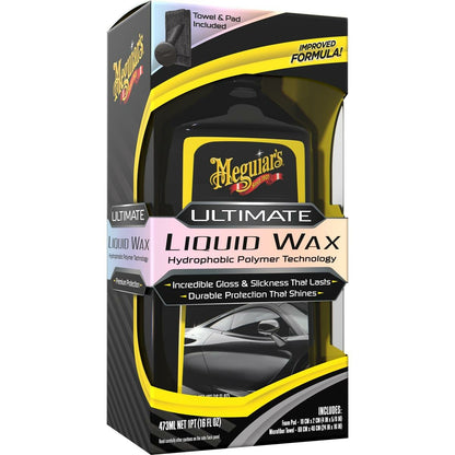 Meguiars Ultimate Liquid Wax Anwendung Auto Lack
Flüssigwachs Auto Glanz Schutz Detail Anwendung
Auto Wachs Lackpflege Wasser perlt ab Ergebnis
Fahrzeugpflege Wachs Anwendung Hochglanz Ergebnis