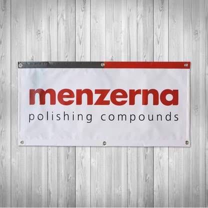 Menzerna Banner weiss Garage Werkstatt Autopflege
Detailing Banner Wand Deko Garage Setup weiss
Autopflege Setup Banner Menzerna Werkstatt Look
Garage Banner weiss Detail Bereich Deko