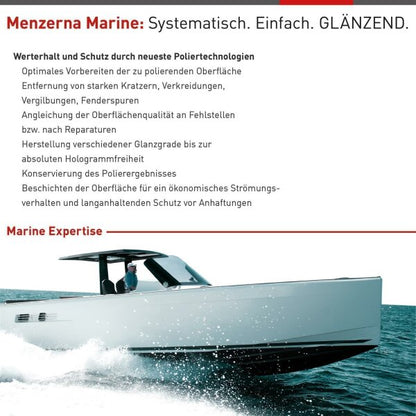 Menzerna Gelcoat Premium Gloss Anwendung Hochglanz
Hochglanz Politur Ergebnis Auto Lack Spiegelglanz
Feinpolitur Gelcoat Oberfläche Glanz Ergebnis
Menzerna Finish Politur Anwendung Detail Ergebnis