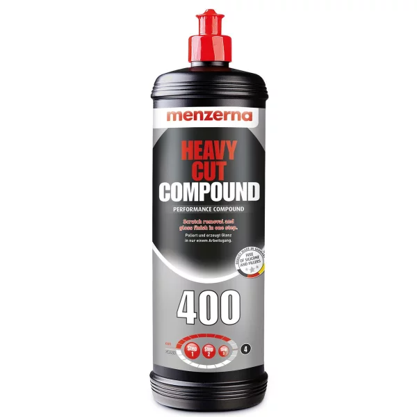 Menzerna Heavy Cut 400 Politur für Auto Lack Kratzerentfernung und 1 Liter