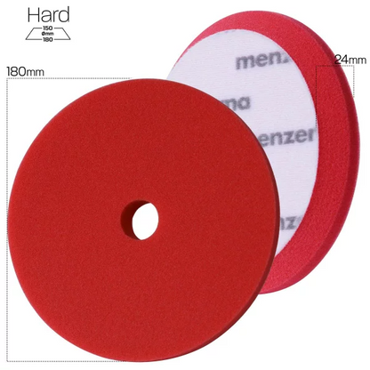 Menzerna Heavy Cut Pad 180mm Anwendung Kratzer entfernen Auto
Grosses Polierpad Heavy Cut Anwendung Lackaufbereitung
Auto Polierpad 180mm Maschine Anwendung Ergebnis
Menzerna Premium Pad rot Detail Anwendung Ergebnis