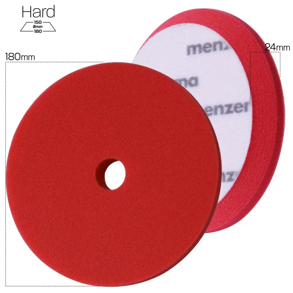 Menzerna Heavy Cut Pad 180mm Anwendung Kratzer entfernen Auto
Grosses Polierpad Heavy Cut Anwendung Lackaufbereitung
Auto Polierpad 180mm Maschine Anwendung Ergebnis
Menzerna Premium Pad rot Detail Anwendung Ergebnis
