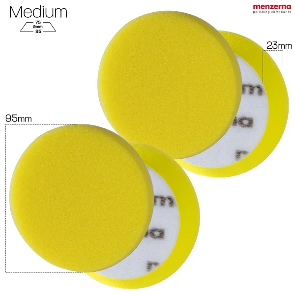 Menzerna Medium Cut Foam Pad Premium 95mm 2 Stück