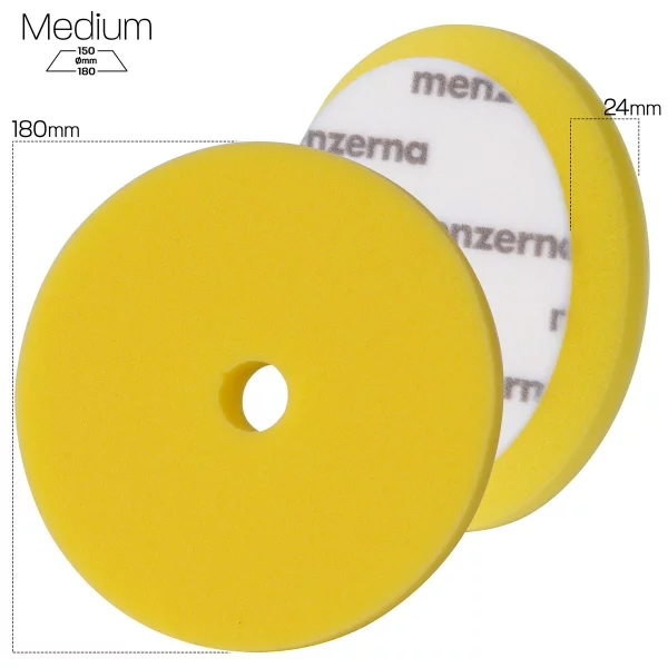 Menzerna Medium Cut Pad 180mm Anwendung Auto