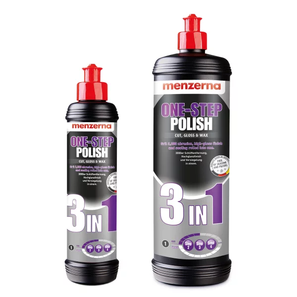 Menzerna One Step Polish Anwendung Auto 3in1 Politur