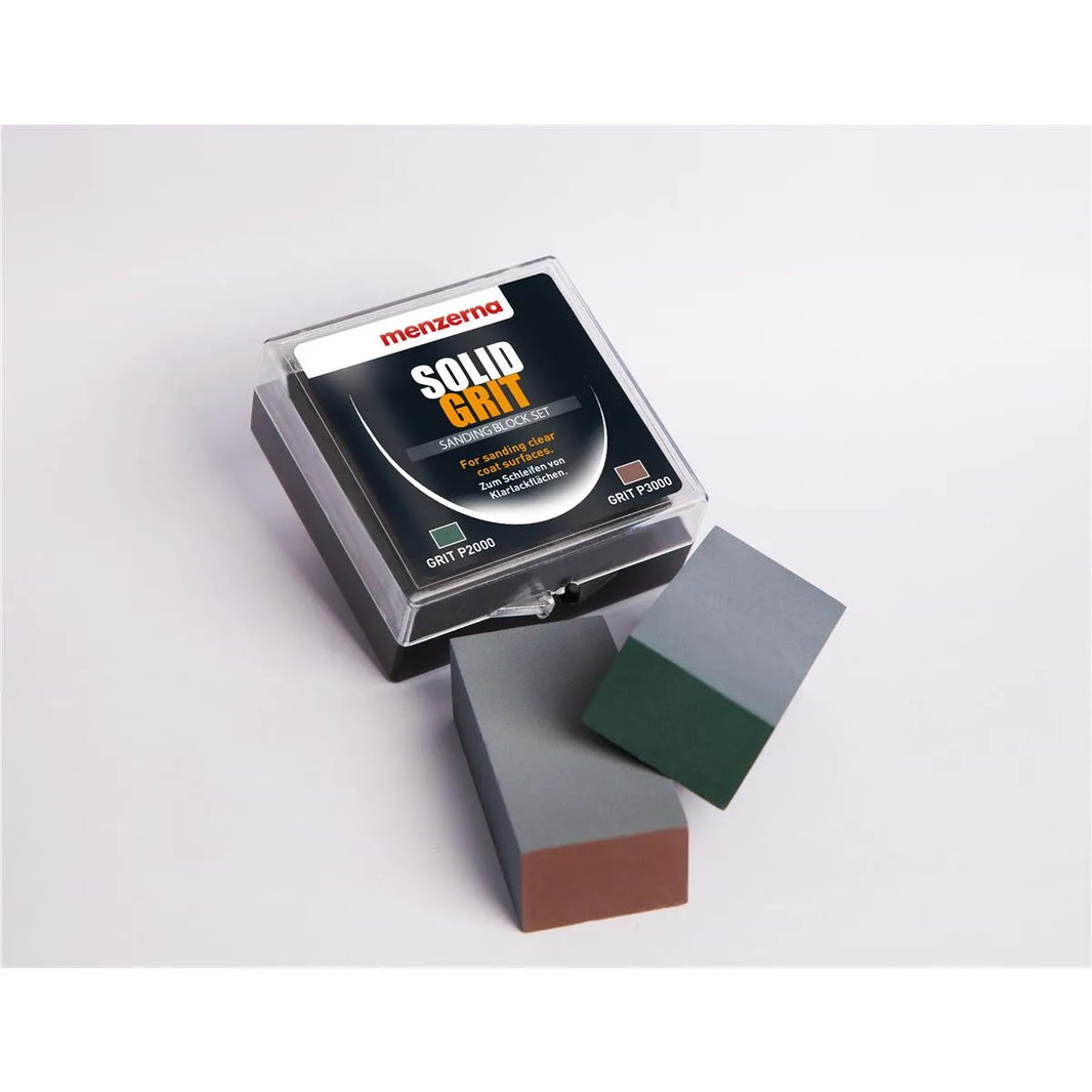 Menzerna Solid Grit Anwendung Lackreparatur Detail