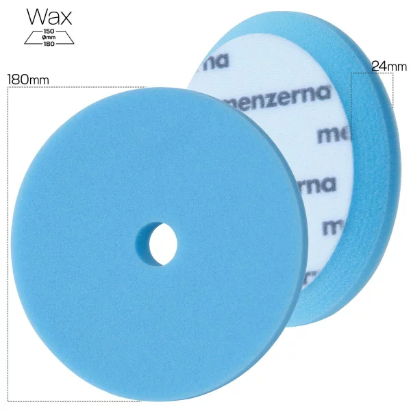 Menzerna Wax Foam Pad 180mm Anwendung Wachs auftragen
