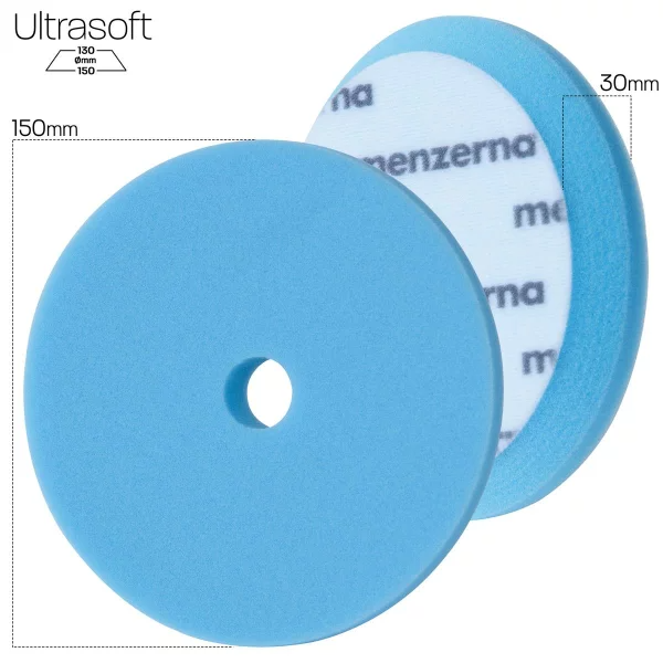 Menzerna Wax Pad blau Anwendung Versiegelung Auto
