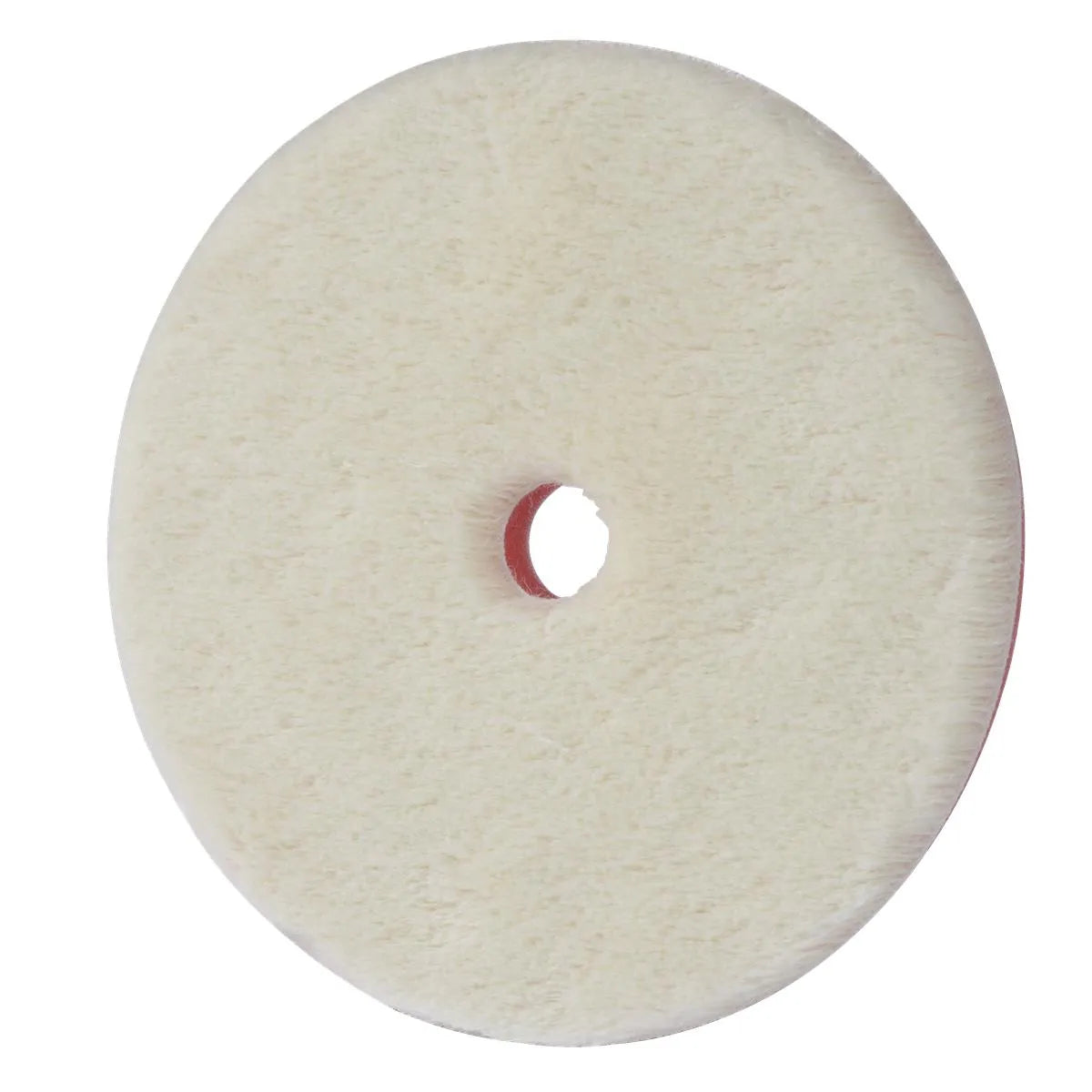 Menzerna Wool Pad 165mm Detail Anwendung Lackaufbereitung