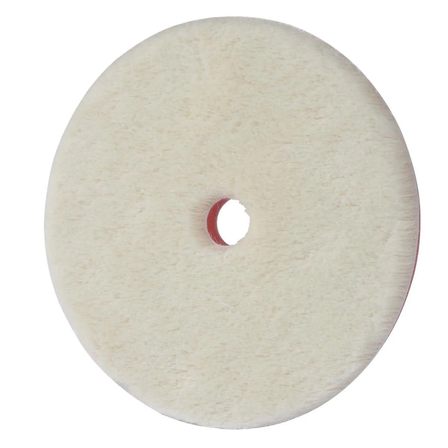 Menzerna Wool Pad 165mm Detail Anwendung Lackaufbereitung