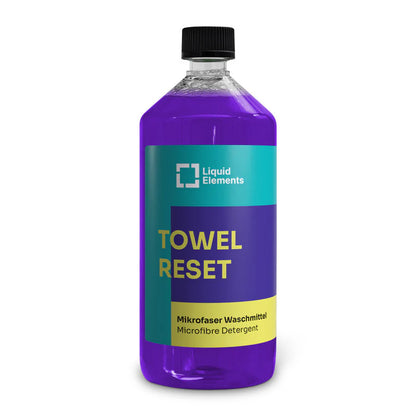 Mikrofaser Waschmittel Towel Reset Auto Tücher Reinigung
Liquid Elements Waschmittel Anwendung Mikrofasertücher
Mikrofaser Waschmittel Detail Flüssigkeit Flasche
Auto Pflege Tücher reinigen Ergebnis sauber weich