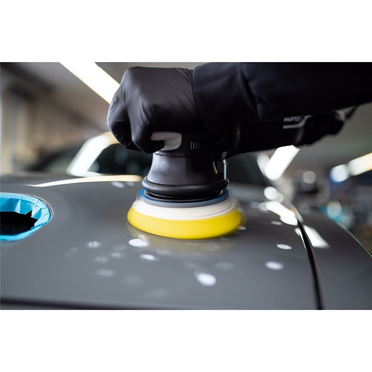 Polierpad Set Auto 4 Schritte Heavy Medium Finish Wax