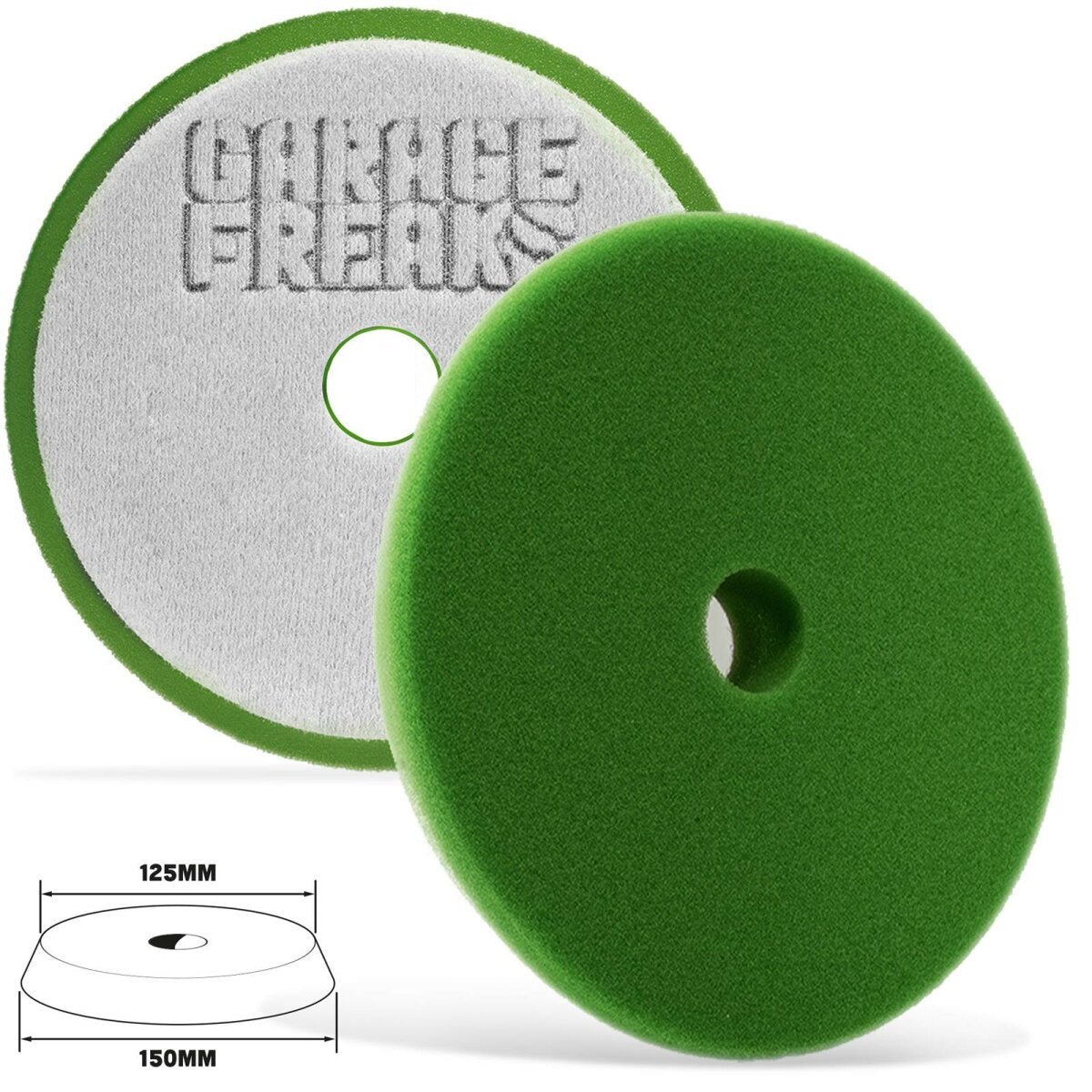Polierpads Set 150mm Auto Lackpflege Menzerna kompatibel