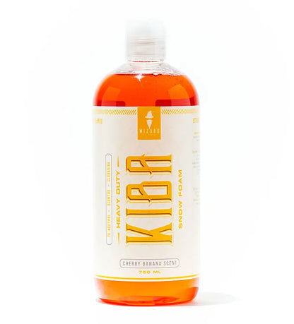 Wizard of Gloss KIBA Snow Foam 750 ml Aktivschaum für Auto Vorwäsche mit dichter Schaumbildung