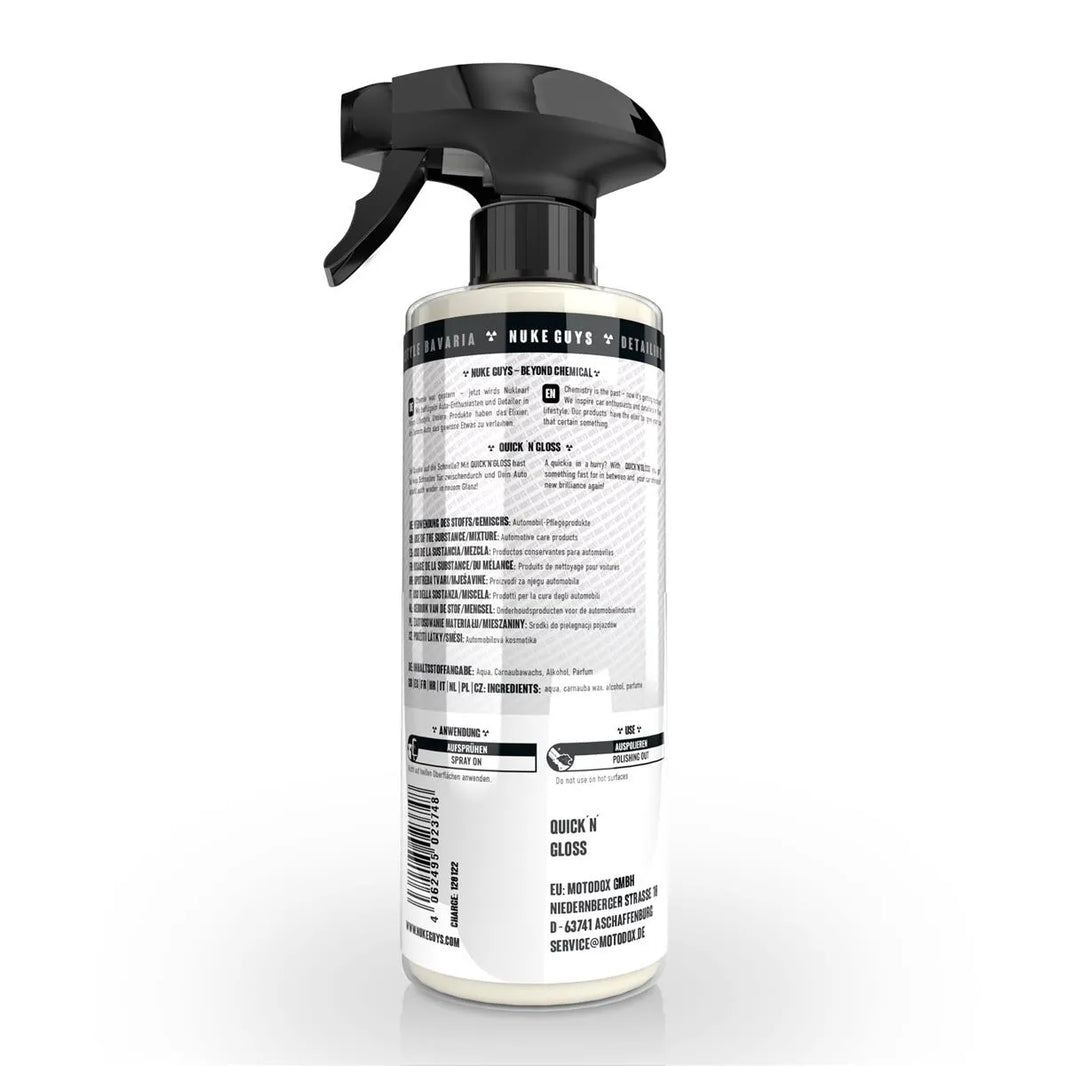 auto detailer spray ohne wasser reinigen lack