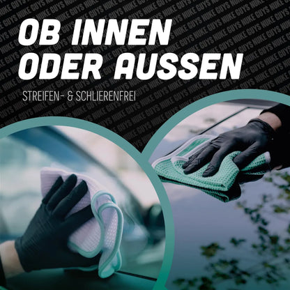 auto detailing glasreiniger klare sicht