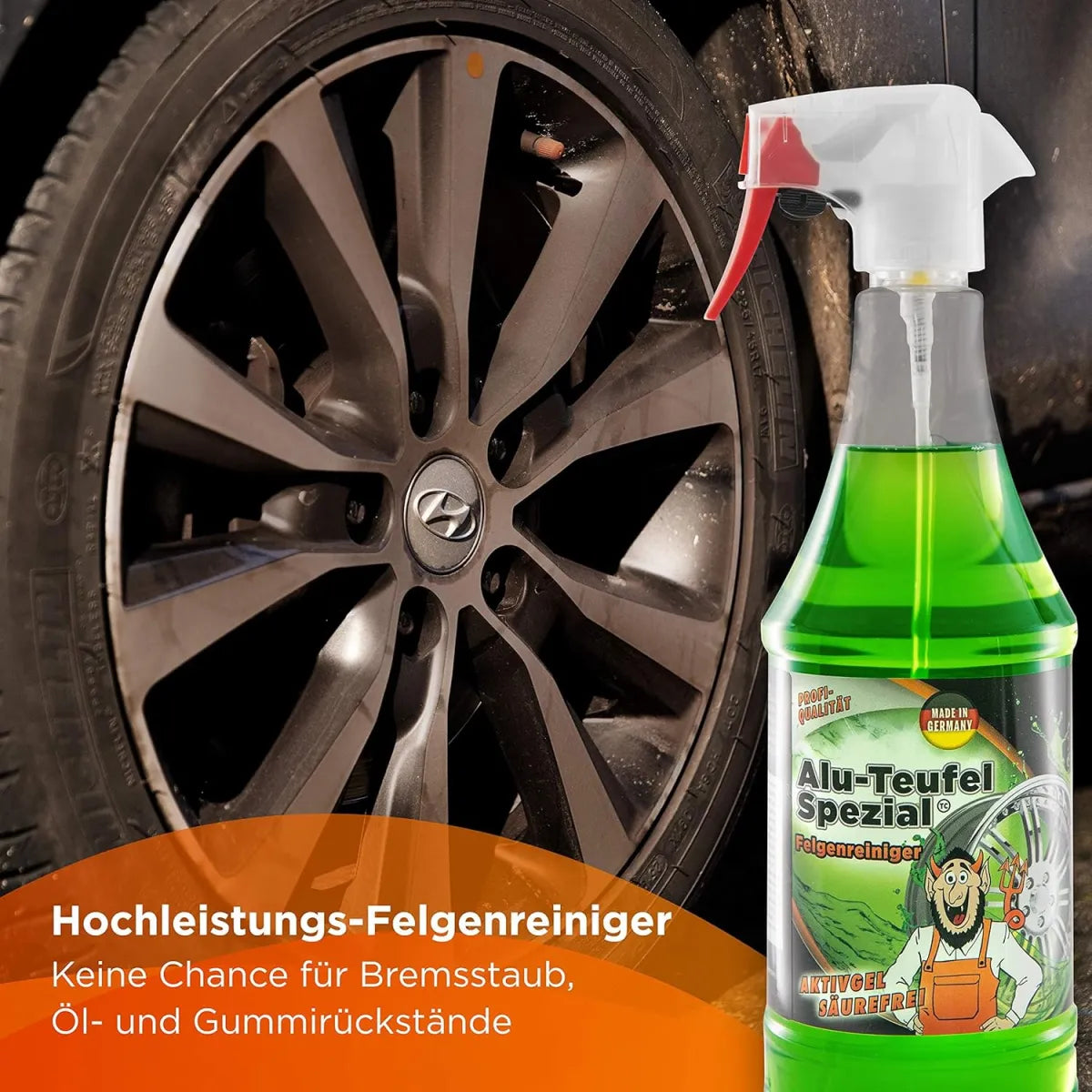 auto felgen reinigen schonend bremsstaub entfernen