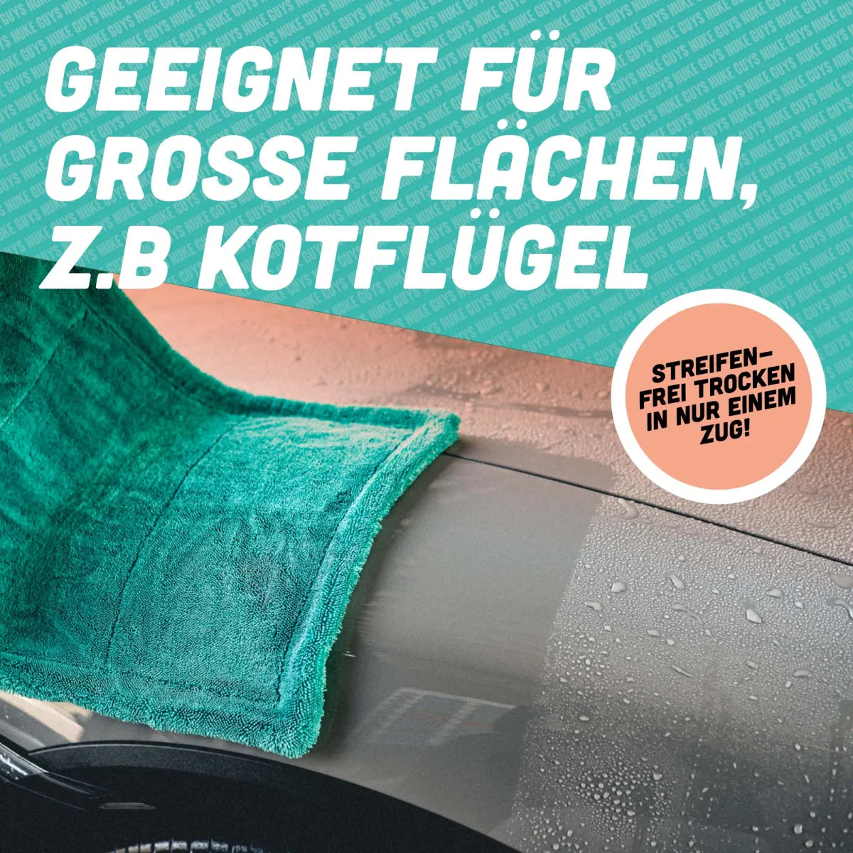 auto trockentuch 1400 gsm für lack trocknung