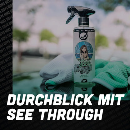 glasreiniger auto detailing ohne schlieren