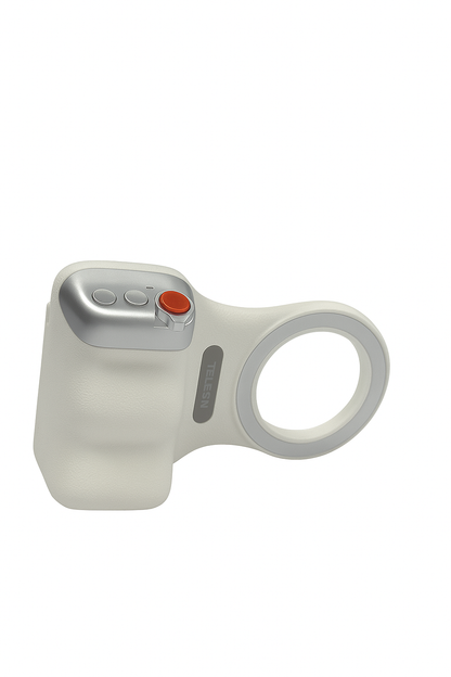 Smartphone Kamera Handgriff MagSafe mit Fernbedienung Silber