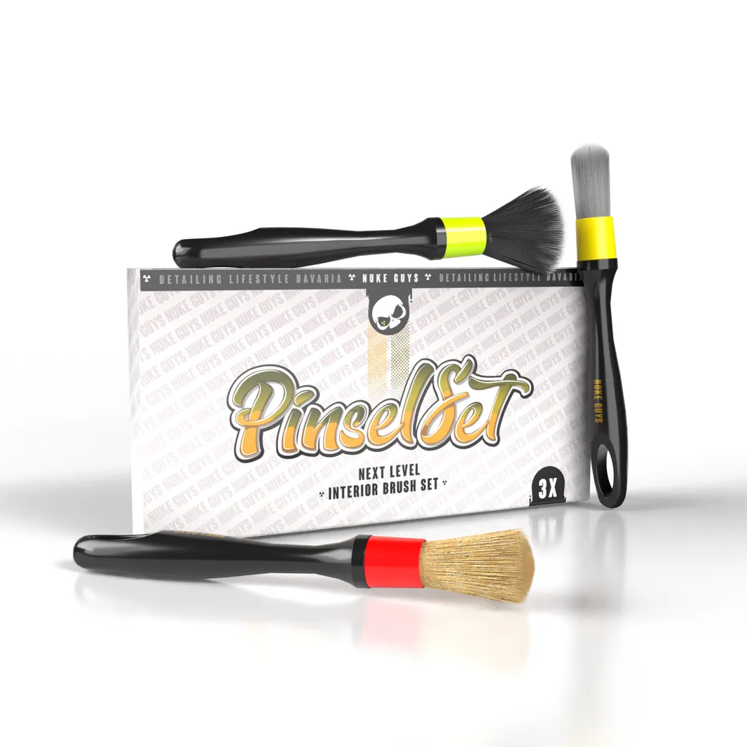 Nuke Guys Interior Brush Set – 3er Pinselset Innenraum