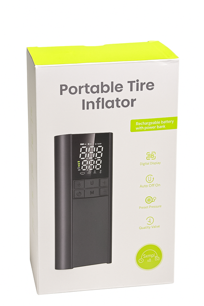 Tragbarer Reifenfüller Luftkompressor 150 PSI mit 8000 mAh Akku