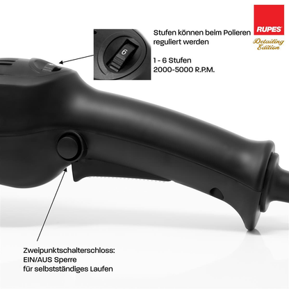 Rupes BigFoot LHR 15 ES Exzenter Poliermaschine