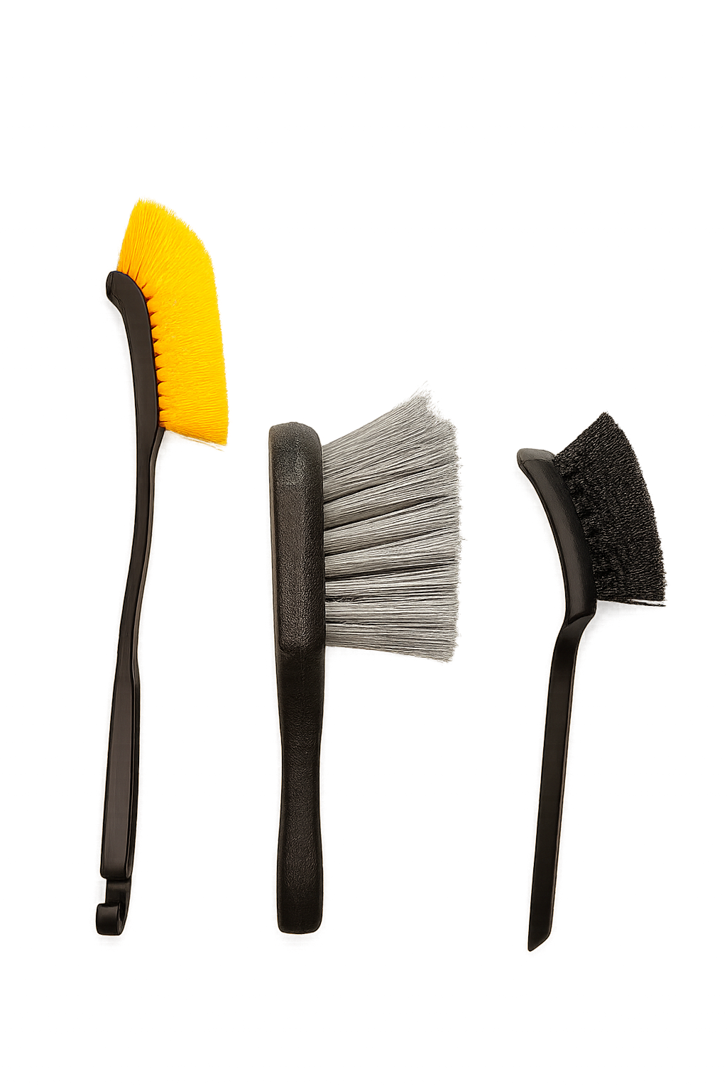 Felgen und Reifenbürsten Set 3-teilig