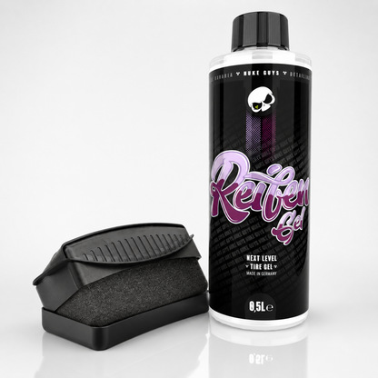Reifenpflege Set – Nuke Guys Reifengel 500ml + Applikator mit Aufbewahrungsbox